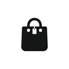 Shopping bag icon vector. EPS 10 editable vector