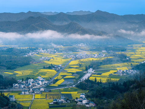 Scenery of Ke Village, Yi County, Mount Huangshan City, Anhui Province