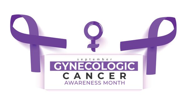 Gynecologic cancer awareness month. background, banner, card, poster, template. Vector illustration.