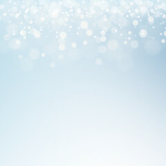 雪のようなキラキラの背景イラスト