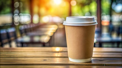to go Coffee Cup, no text