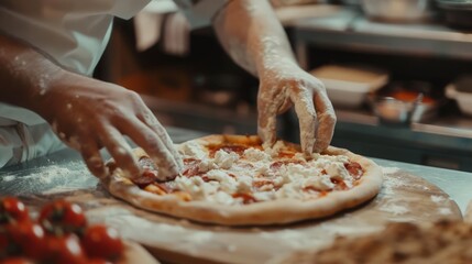 pizza in education and culinary training, with pizza-making classes