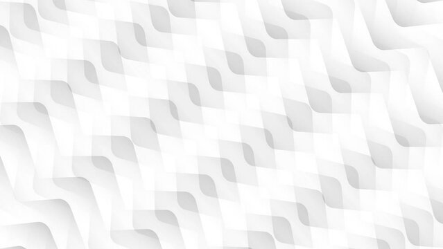 Abstract curvy lines pattern seamless looping background.