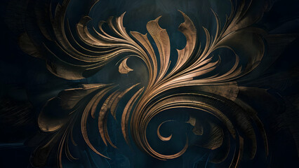 Abstract patterns reminiscent of medieval woodcuts