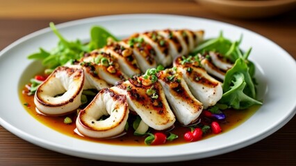  Delicious seafood dish ready to be savored