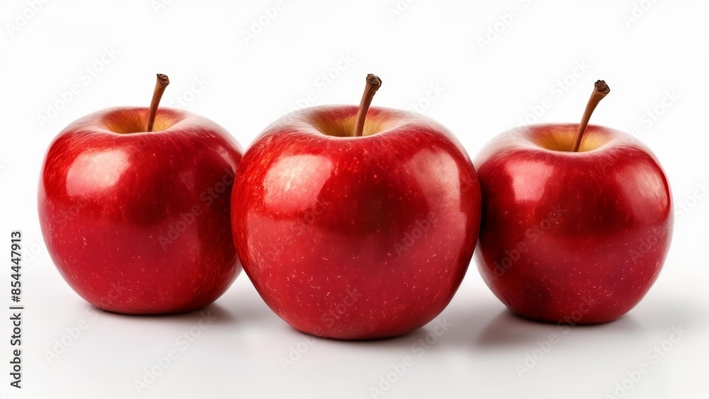 Canvas Prints  Fresh and ripe apples perfect for a healthy snack