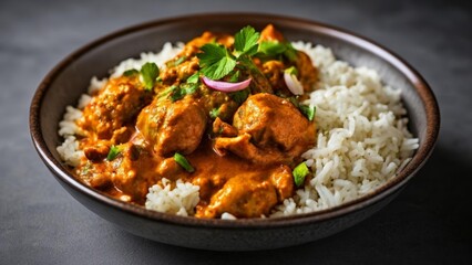  Delicious Indian dish with curry and rice