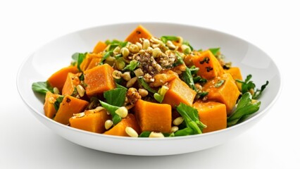 Fresh and vibrant salad ready to be savored