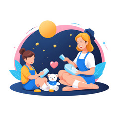 Diverse Healthcare Workers Supporting Community Health Care Supp