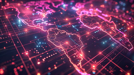 ネットワークでつながっている世界