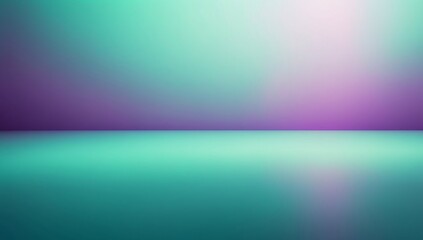 An abstract gradient background with a soft, blended transition from a light purple to a mint green color