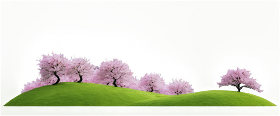 Modern minimalist Single swirling line of pink neon