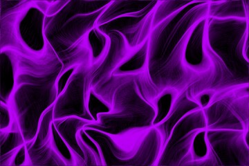 Abstract purple pattern on a black background