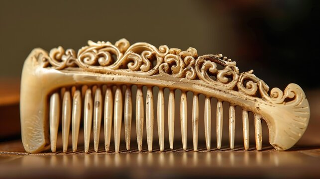 Ancient Comb Crafted from Ivory Found in Mohenjo Daro
