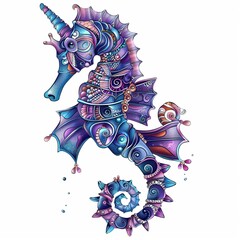 Seahorse eclectic fashion 