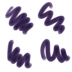 Colourful Swirls Doodle Abstract Decor