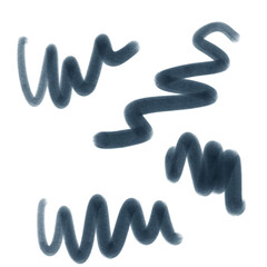 Colourful Swirls Doodle Abstract Decor