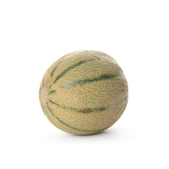 Sweet melon on white background