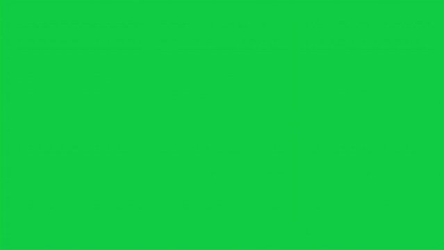 Animation of Tennis ball throwing to Closeup Transition isolate on green screen. 3D animation sport.