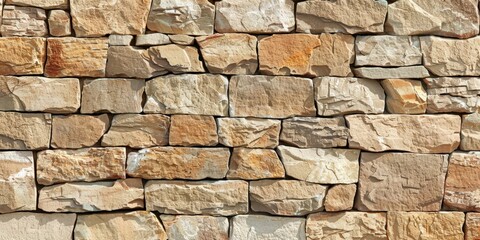 Fototapeta premium Textured Stone Wall