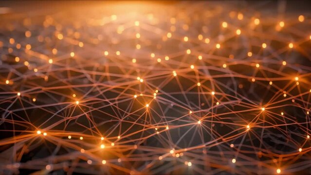 Interconnected nodes illustrate the complexity of interdependent concepts within a network of interconnected systems. Concept Systems Thinking, Complexity Theory, Network Analysis