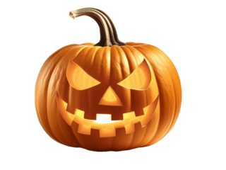 ハロウィンカボチャ ジャック・オー・ランタンGenerative AI