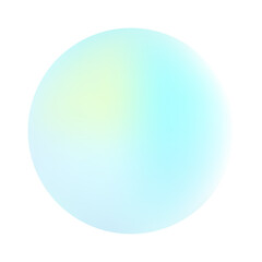 Blurred round shape soft gradient background