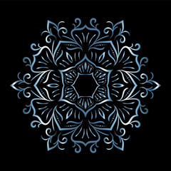 luxury ornamental mandala design background, Decorative ornamental Mandala in ethnic oriental style, Vintage decorative elements