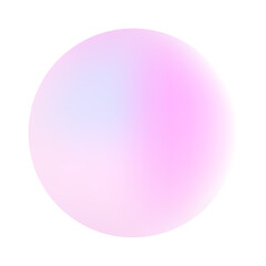 Blurred round shape soft gradient background