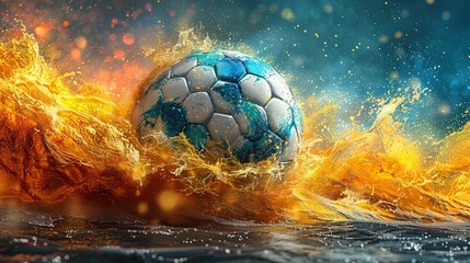 Euro 2024: Soccer Competition in Germany - Vector Banner