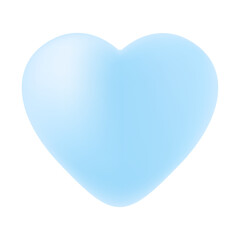 heart icon illustration isolated on white background