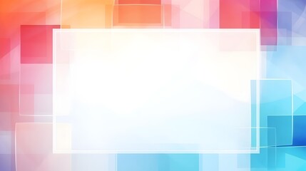Fototapeta premium abstract design background with colorful square shapes UHD Wallpaper