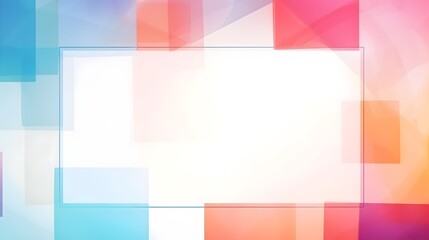 Obraz premium abstract design background with colorful square shapes UHD Wallpaper