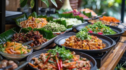 Asian Food Buffet: A Culinary Delight