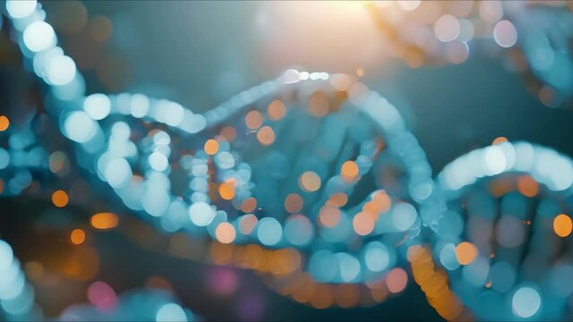 DNA double helix structure in science medical biotechnology and genetic research. Concept Biology, Genetics, DNA Structure, Biotechnology, Medical Research