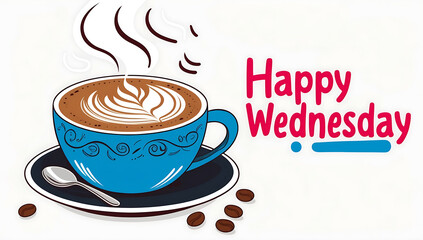 Happy Wednesday with a Cup of Coffee