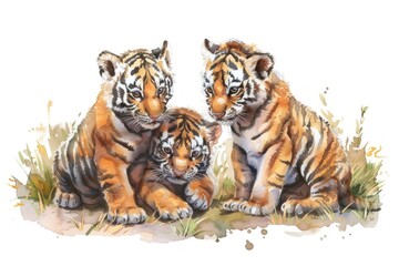 Obraz premium Tiger wildlife animal mammal.