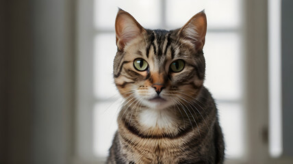 Fototapeta premium portrait of a cat
