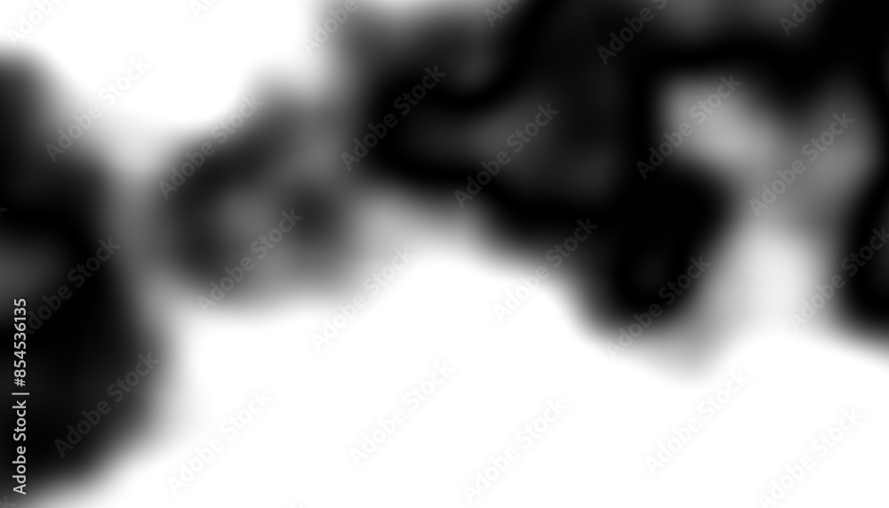 Poster black smoke steam isolated transparent background. fog and mist effect for text or space. overlay wi