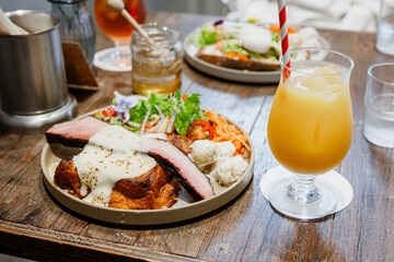 美味しそうなパン料理