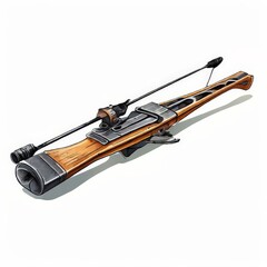 AI Image Generator, Crossbow isolated