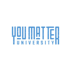 You Matter Lettering Typography T Shirt Design
