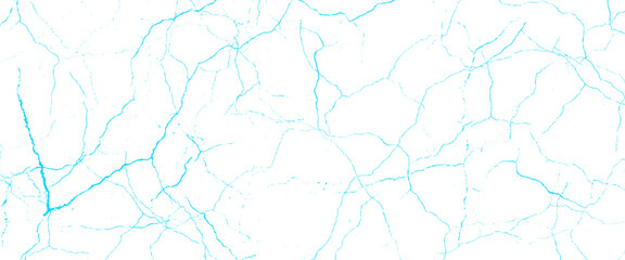 Obraz premium Vector marble pattern with blue cracks Transparent texture.