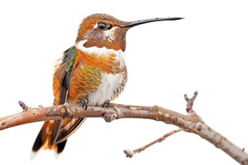 Fototapeta premium Hummingbird animal beak.