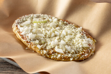 A view of a huarache.