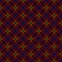 Fabric ikat ethnic seamless pattern design. Geometric ethnic traditional design for background, wallpaper, carpet, clothing, batik, textile, embroidery, sarong, interior, floor, curtain