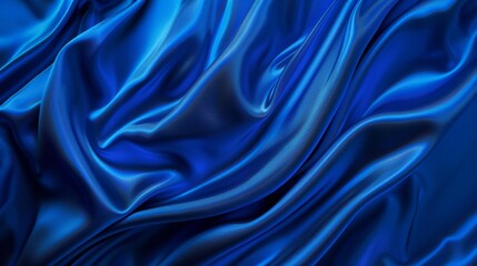Obraz premium Elegant sapphire blue background with luxurious sheen in high definition quality