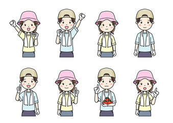 職業別人物イラスト82　Clip art of person by occupation