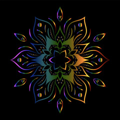 mandala art for template,Flower Mandala. Vintage decorative elements. Oriental pattern, illustration. Islam, Arabic, Indian, mystic, ottoman motifs. Ethnic mandala, traditional design