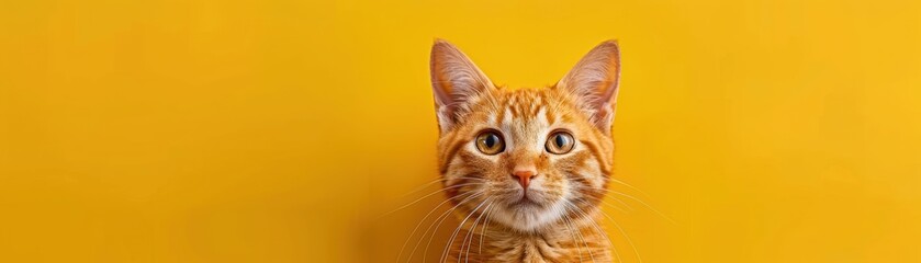 A lazy kitty lounges in front of a Sweet Corn and Toffee abstract background, creating a minimal, rule of thirds composition.